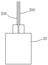 Method and device for disposing discarded needles