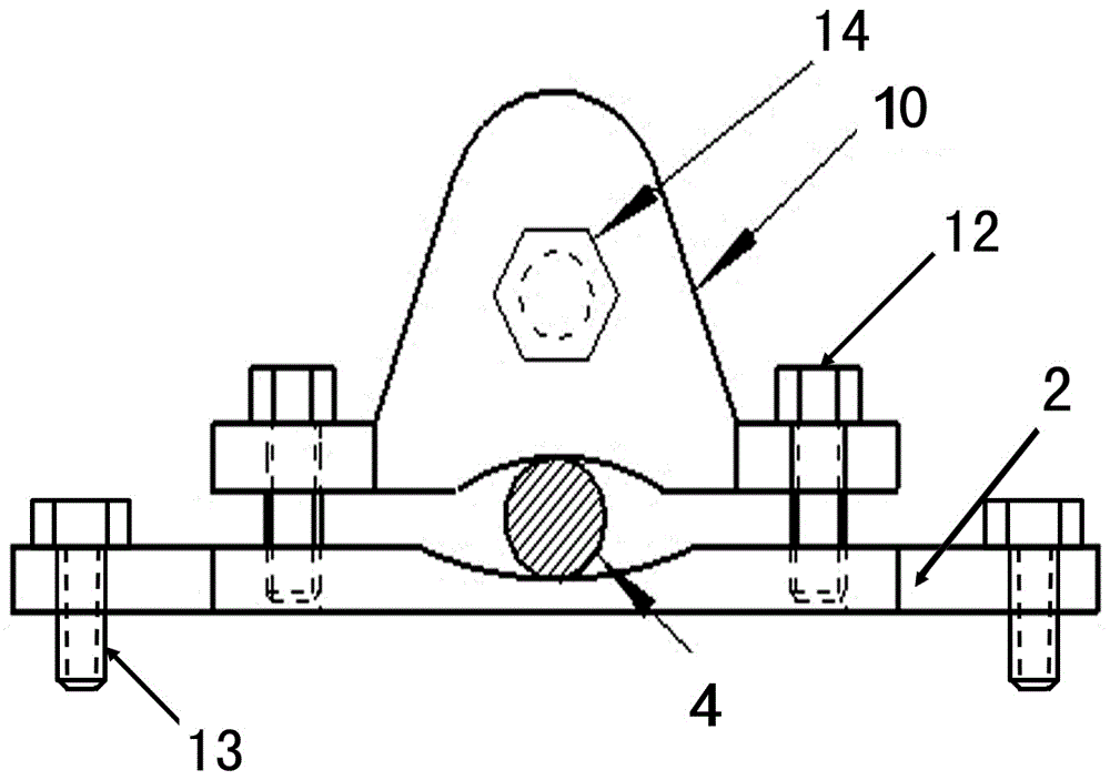 Conductivity test system and test method for a metal wire