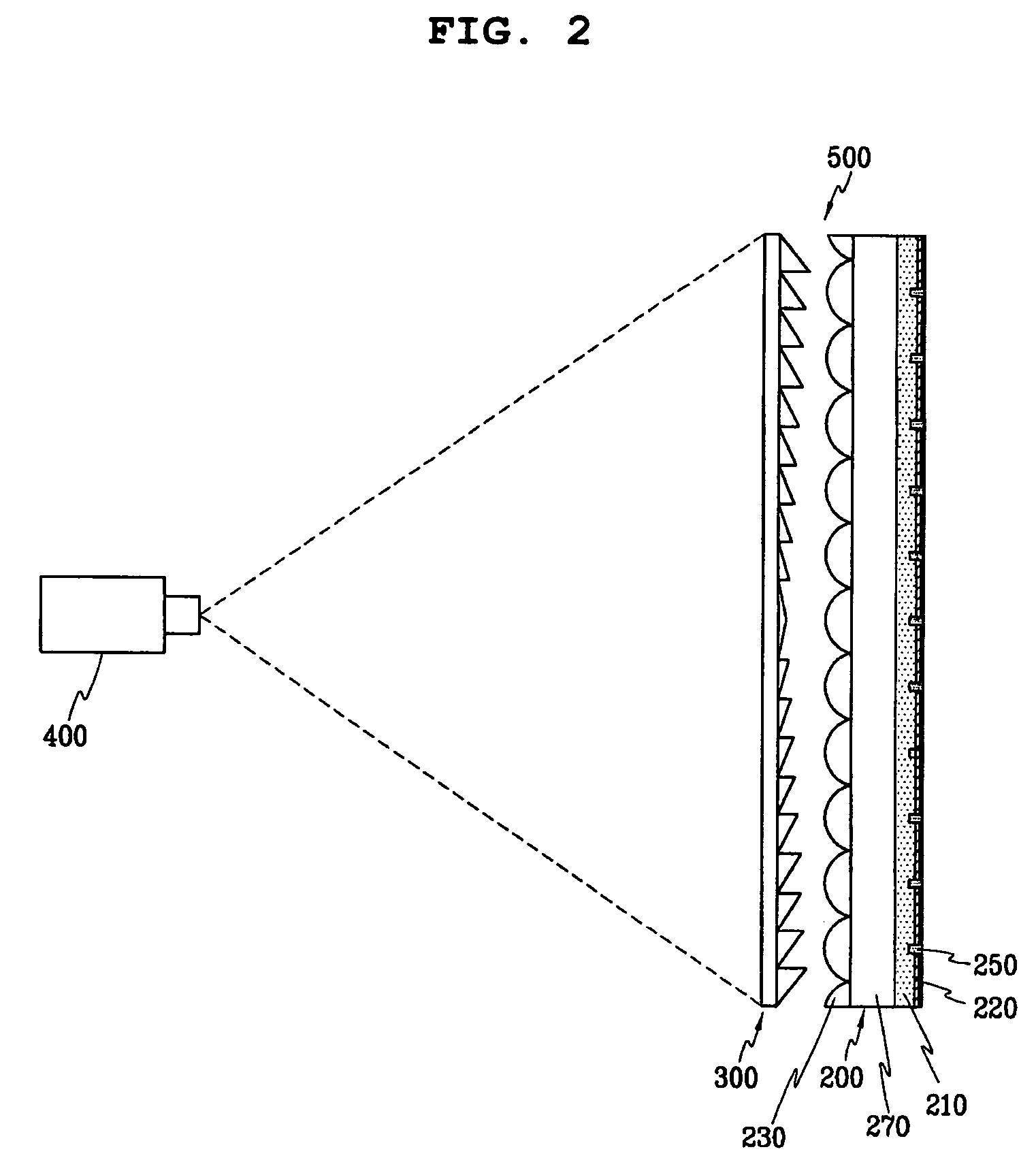 Lenticular sheet and transmission type screen using the same