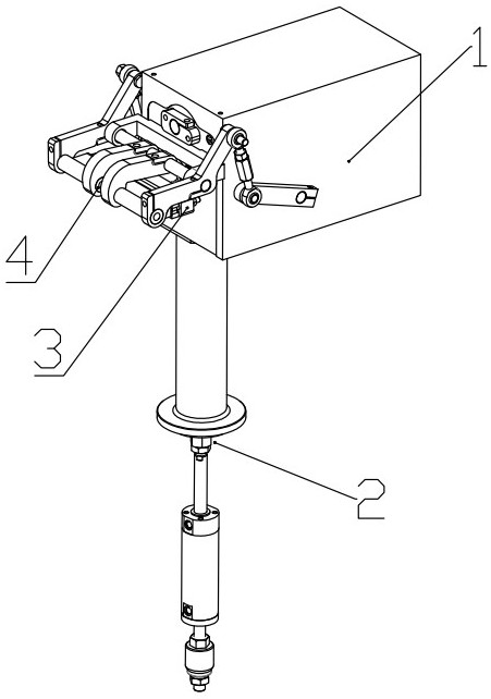 Heat sealing mechanism of packaging machine