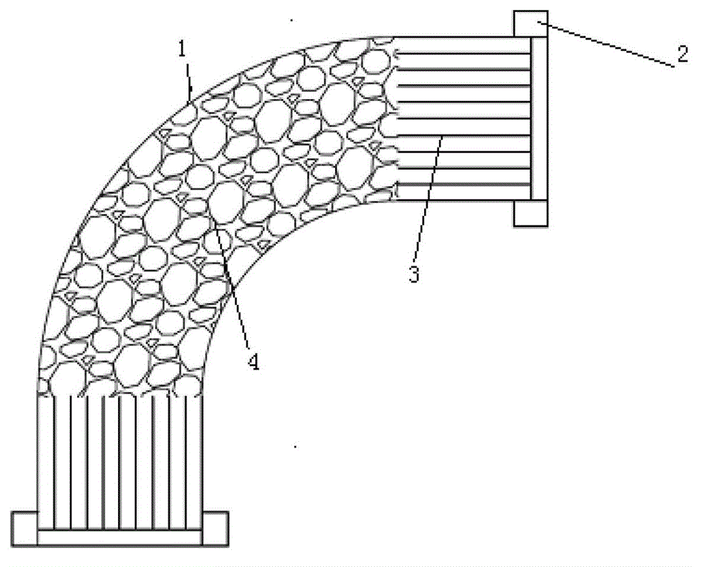 Pipe fitting for conveying high pressure acetylene