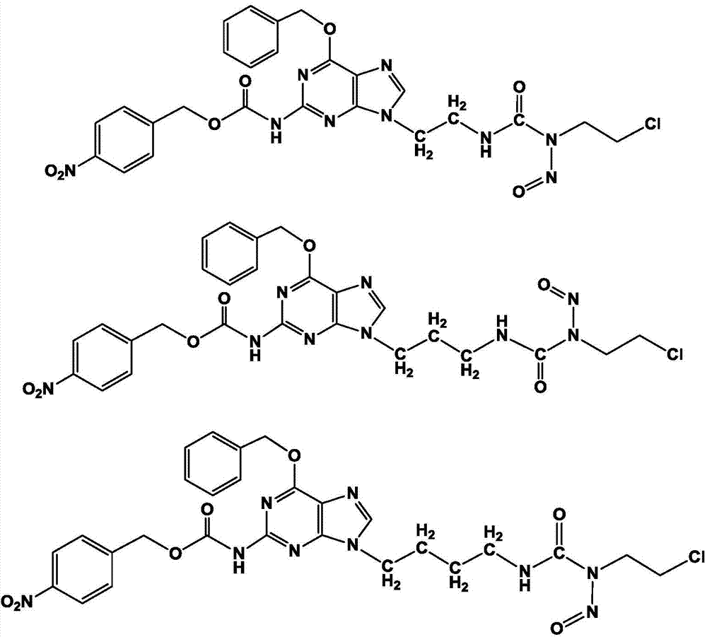 Hypoxia-activated combined chloroethylnitrosourea compound, preparation method and application