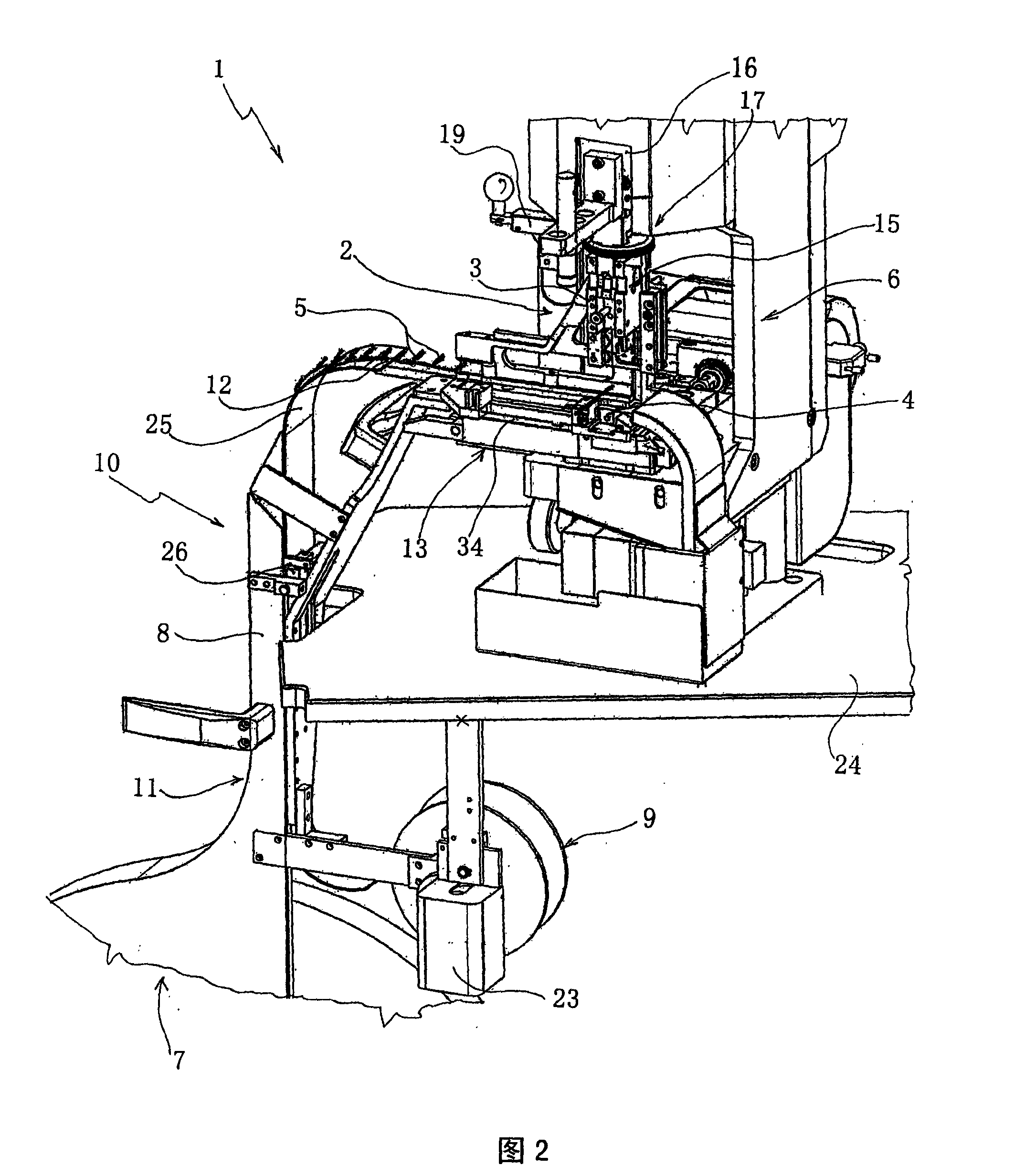 Crimping machine for different crimping and pressing processes, in particular for cable assembly