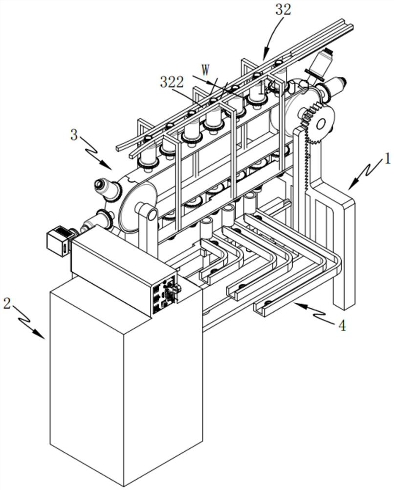 A tracking dynamic bottle cap marking equipment