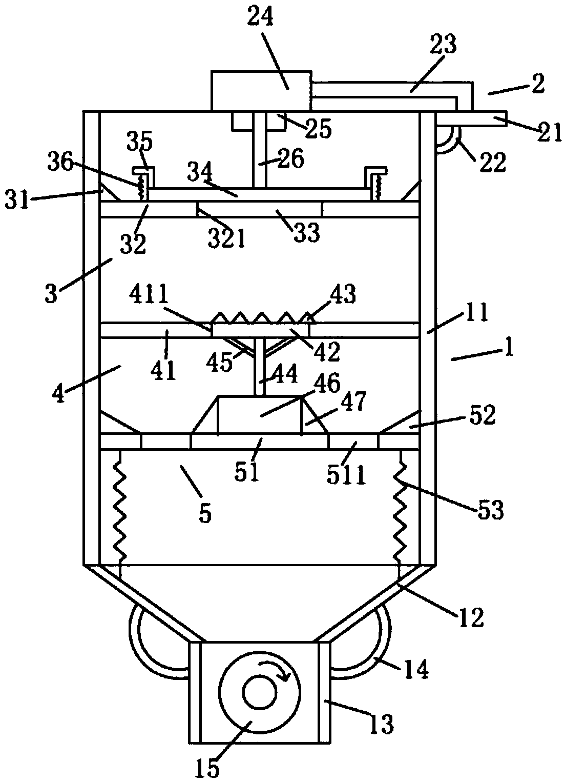 Biomass fine processing device in biological field