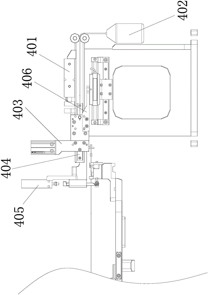 Cable lead locking force testing mechanism