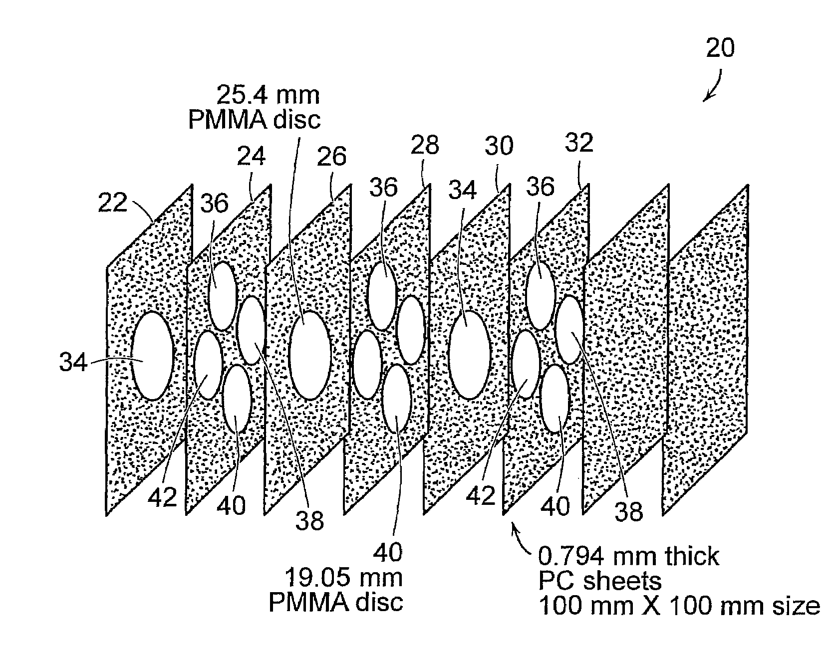 Hierarchical material assemblies and articles for use in projectile impact protection