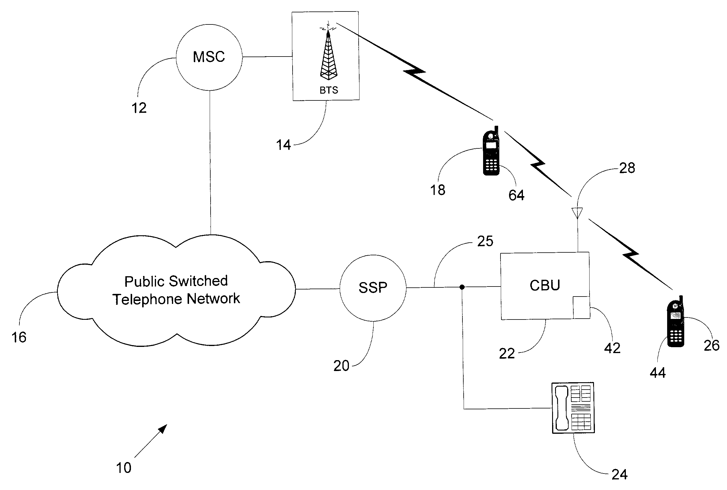 Method and system for wireless bridging