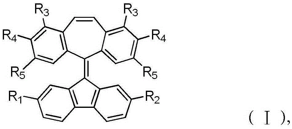 A kind of oled material with carrier transport ability and its preparation method and application