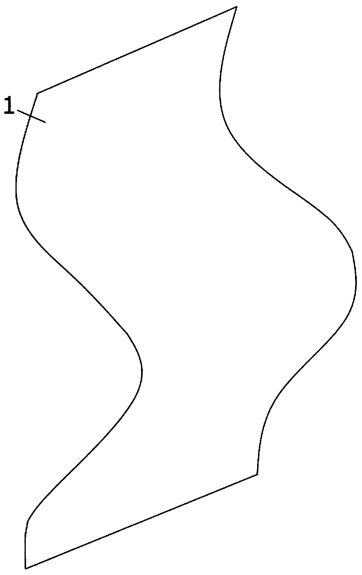 Separating system of a flue-gas desulfurization system of a ship