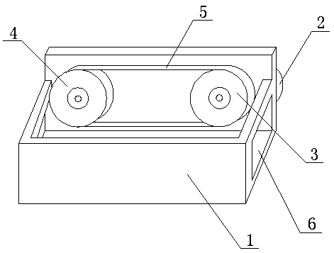 Power device for conveying medicine bottles in middle