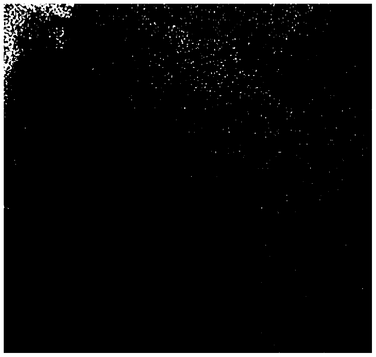 Semicoke supported tar steam reforming catalyst as well as preparation method and application thereof