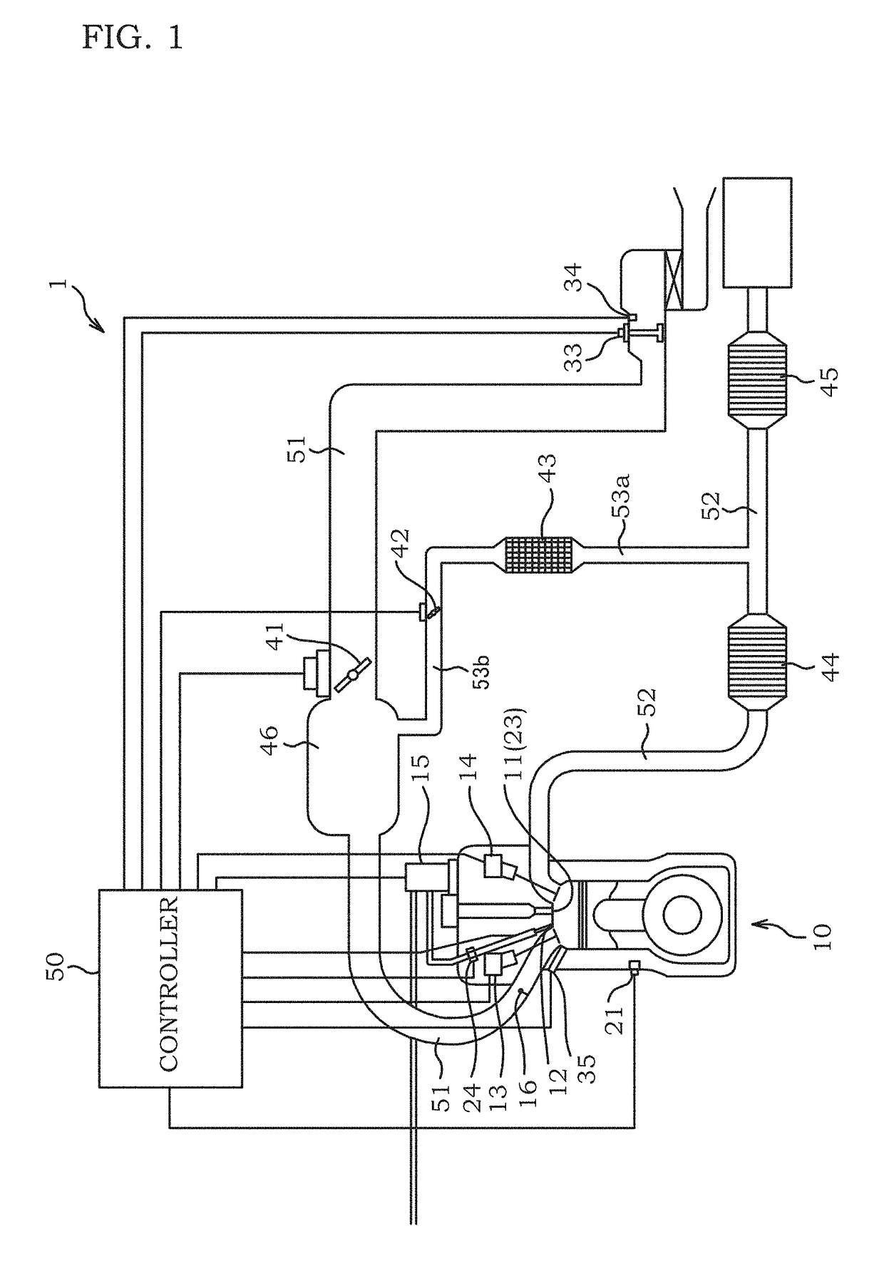 Control method and control device of internal combustion engine