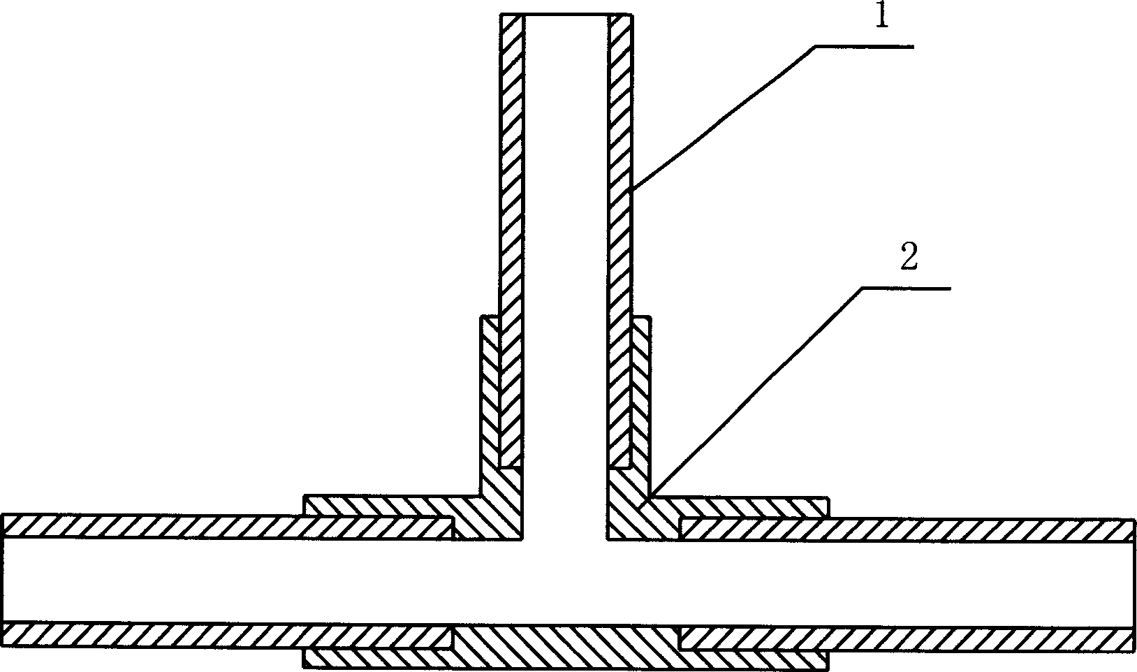 Manufacturing method of integrally shaped pipe having connecting part