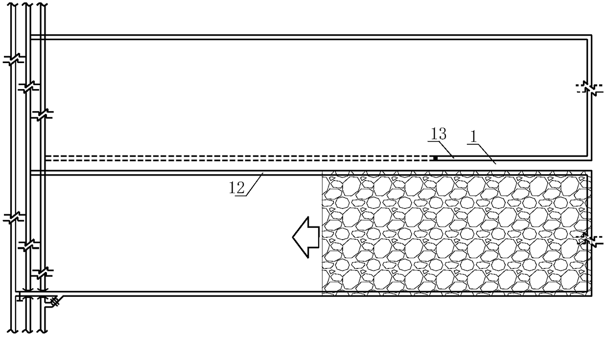 Gob-side entry driving small coal pillar anti-impact pressure-releasing and counter-pulled anchoring integrated structure and construction method thereof