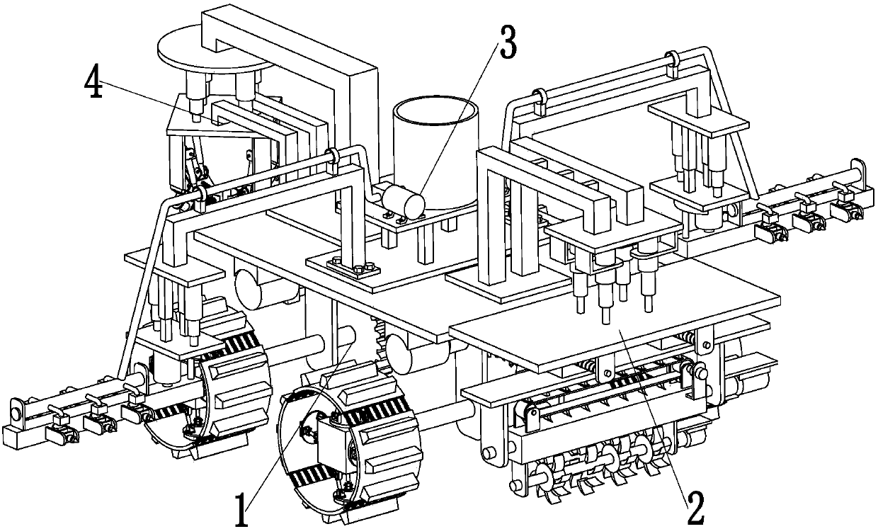 A greenhouse vegetable intelligent cultivation robot