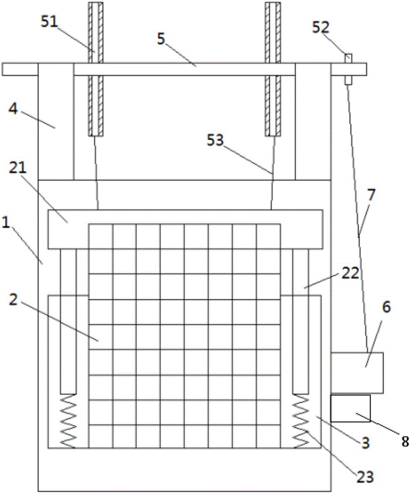 Reaction furnace used for automobile die hot-working process