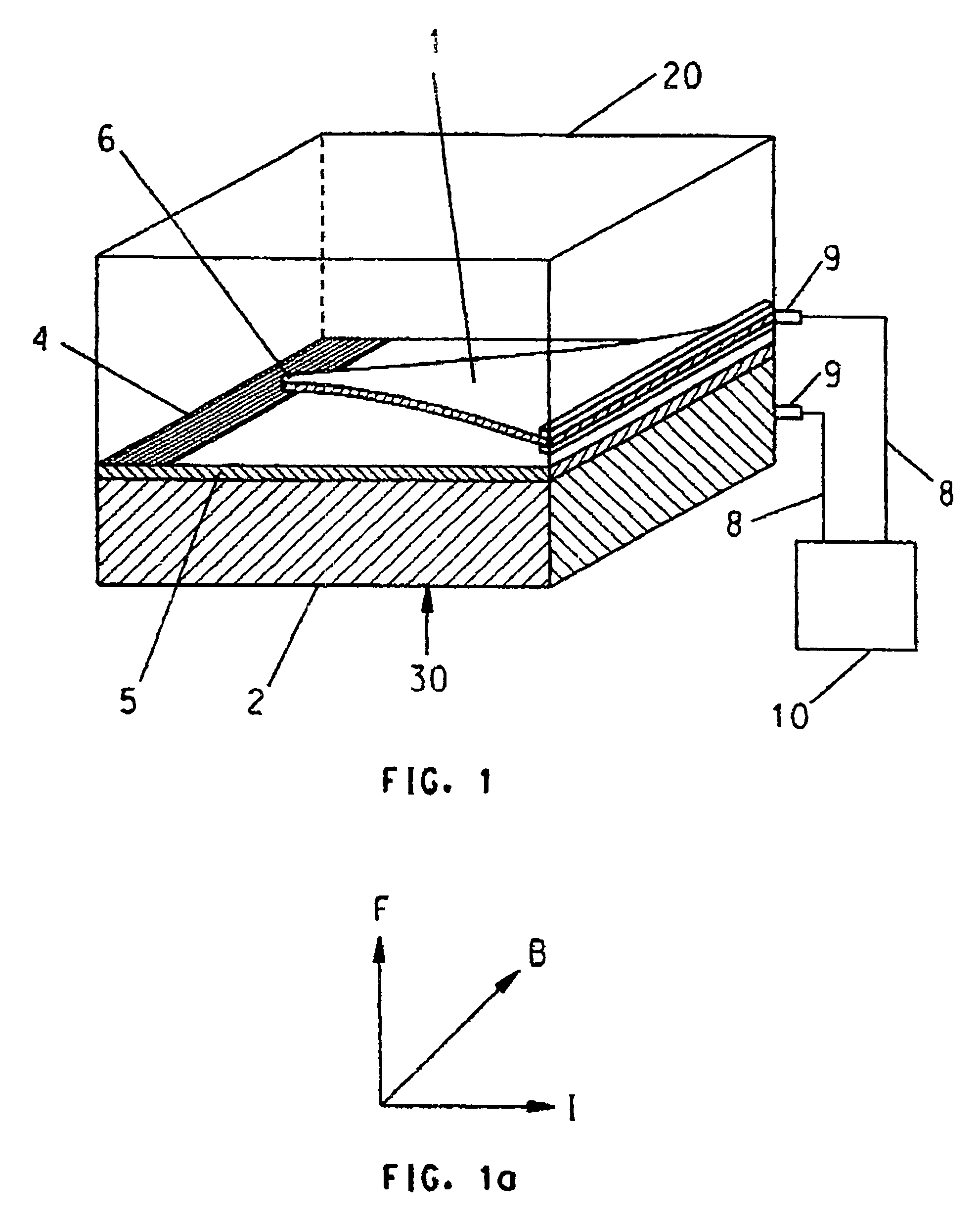 Closely spaced electrodes with a uniform gap