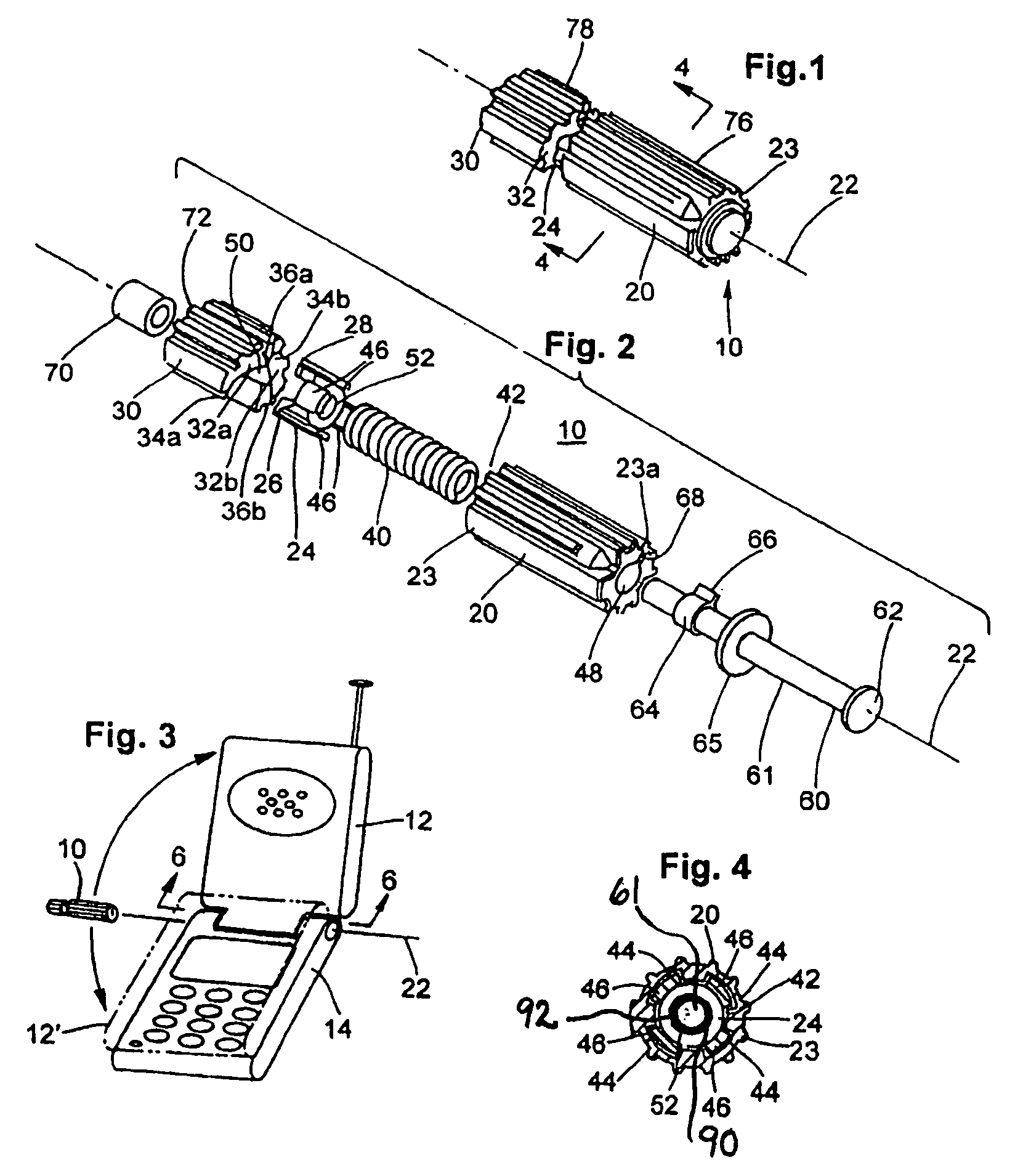 Bistable hinge with dampening mechanism