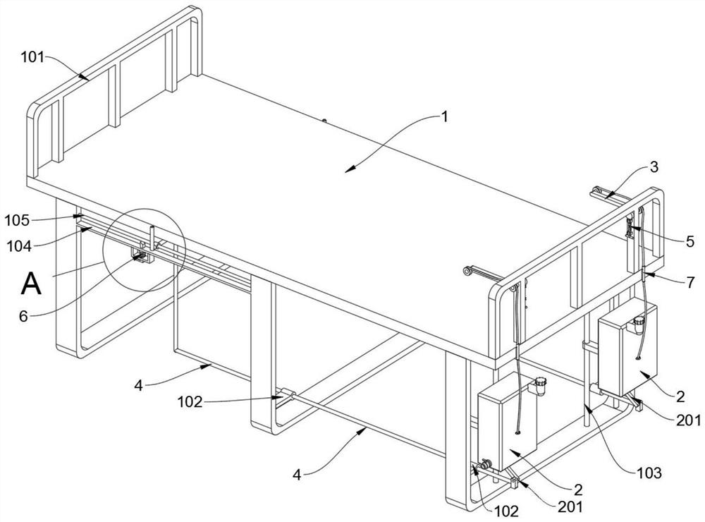 Traction device based on orthopedic nursing