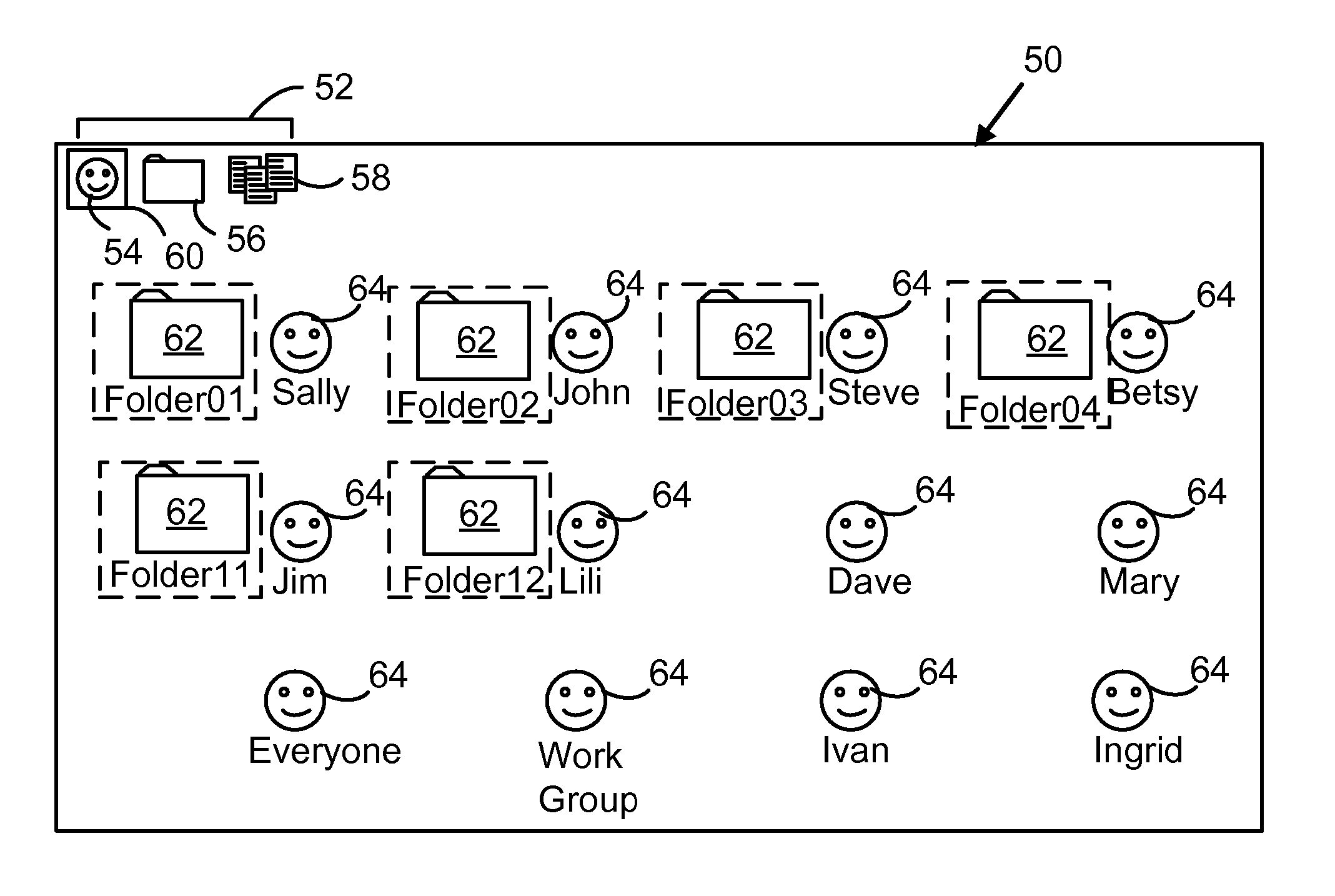 Multi-layer graphical user interface
