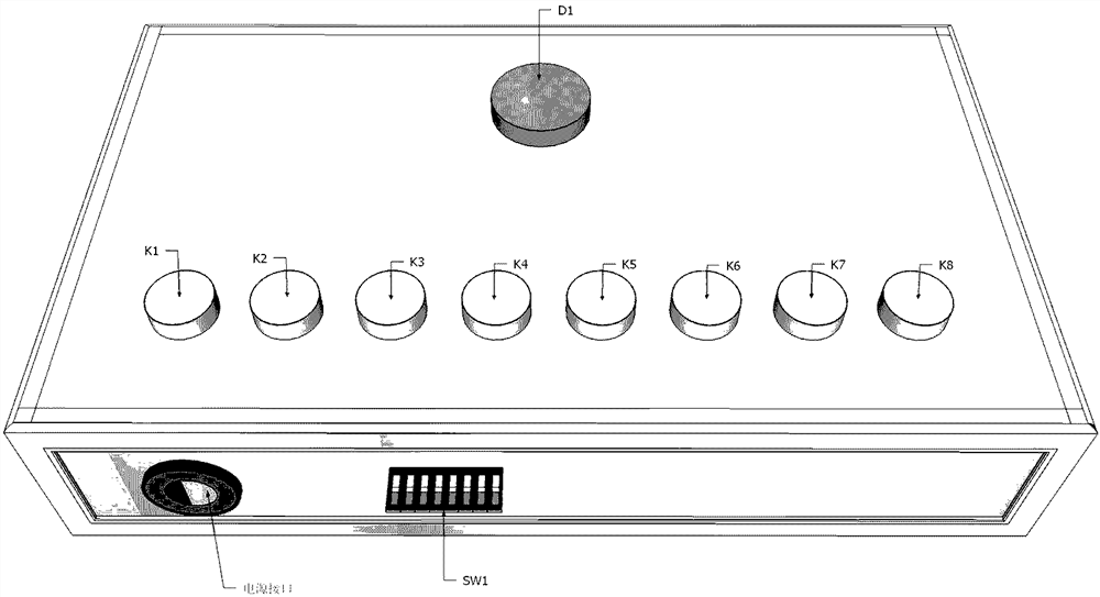 Multi-person voter device for analog electronic technology teaching