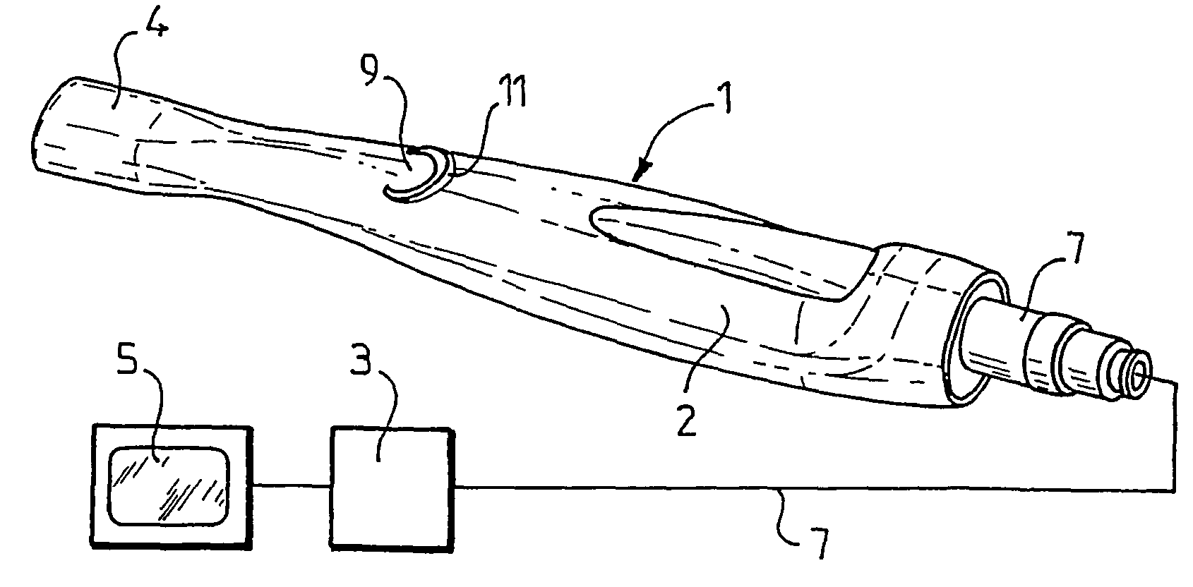 Camera for medical, particularly dental use