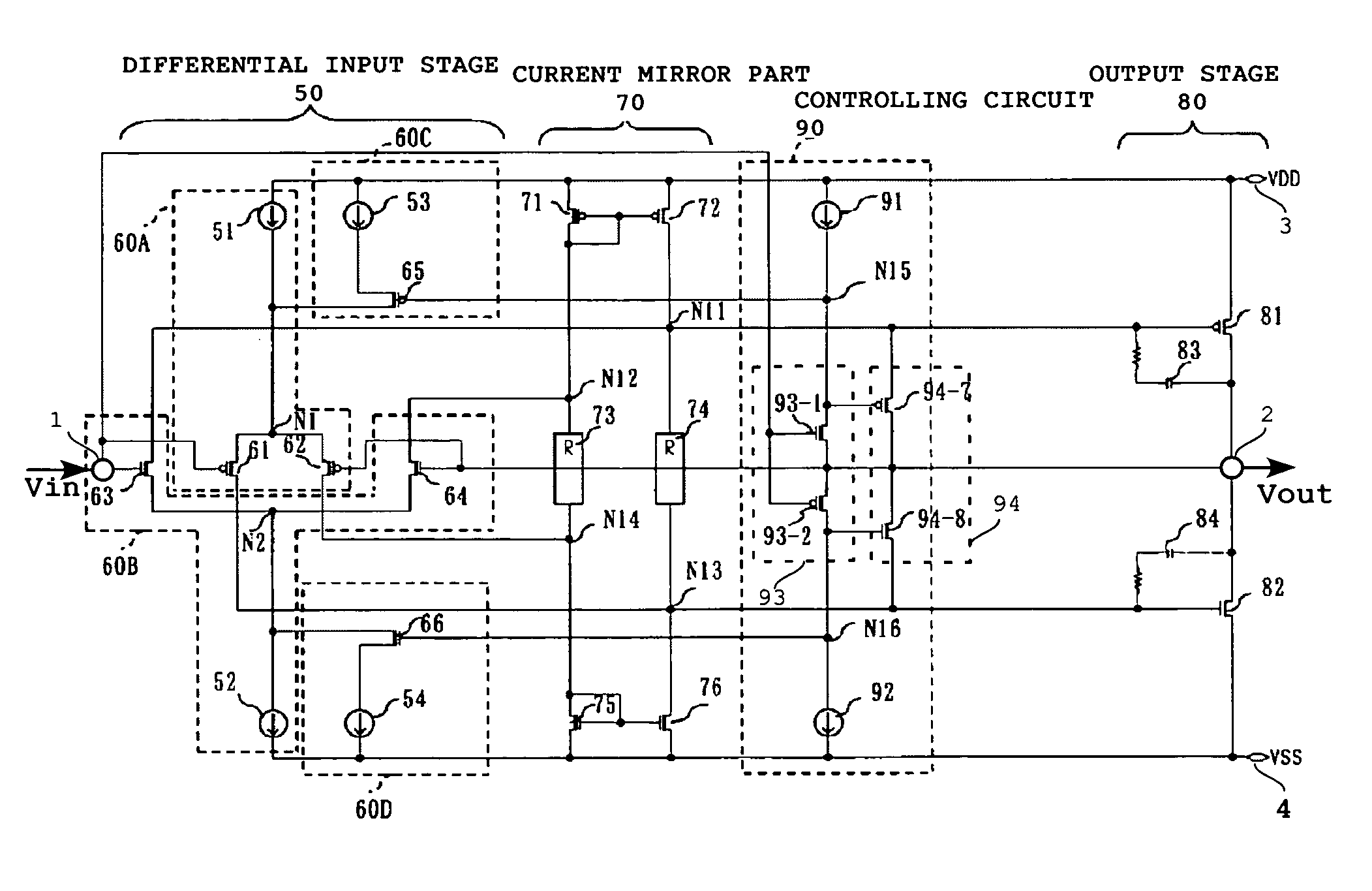 Driver circuit usable for display panel