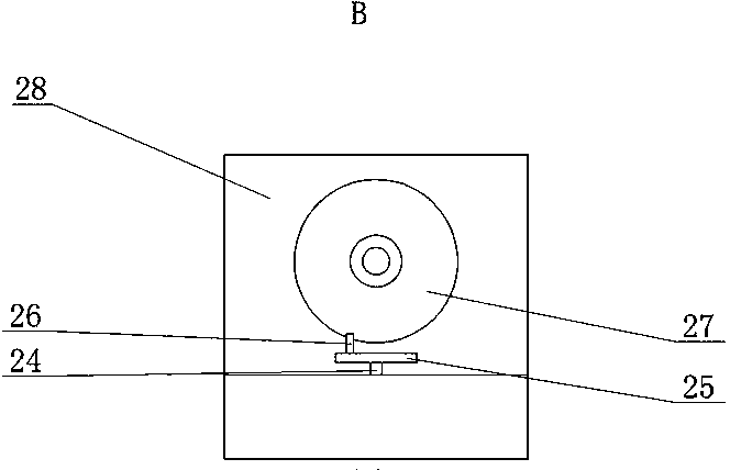 Automatic telescopic measurement rod