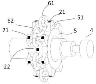 System and method for detecting cracks of chain of scraper conveyor