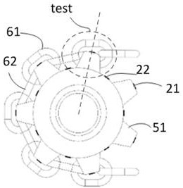 System and method for detecting cracks of chain of scraper conveyor