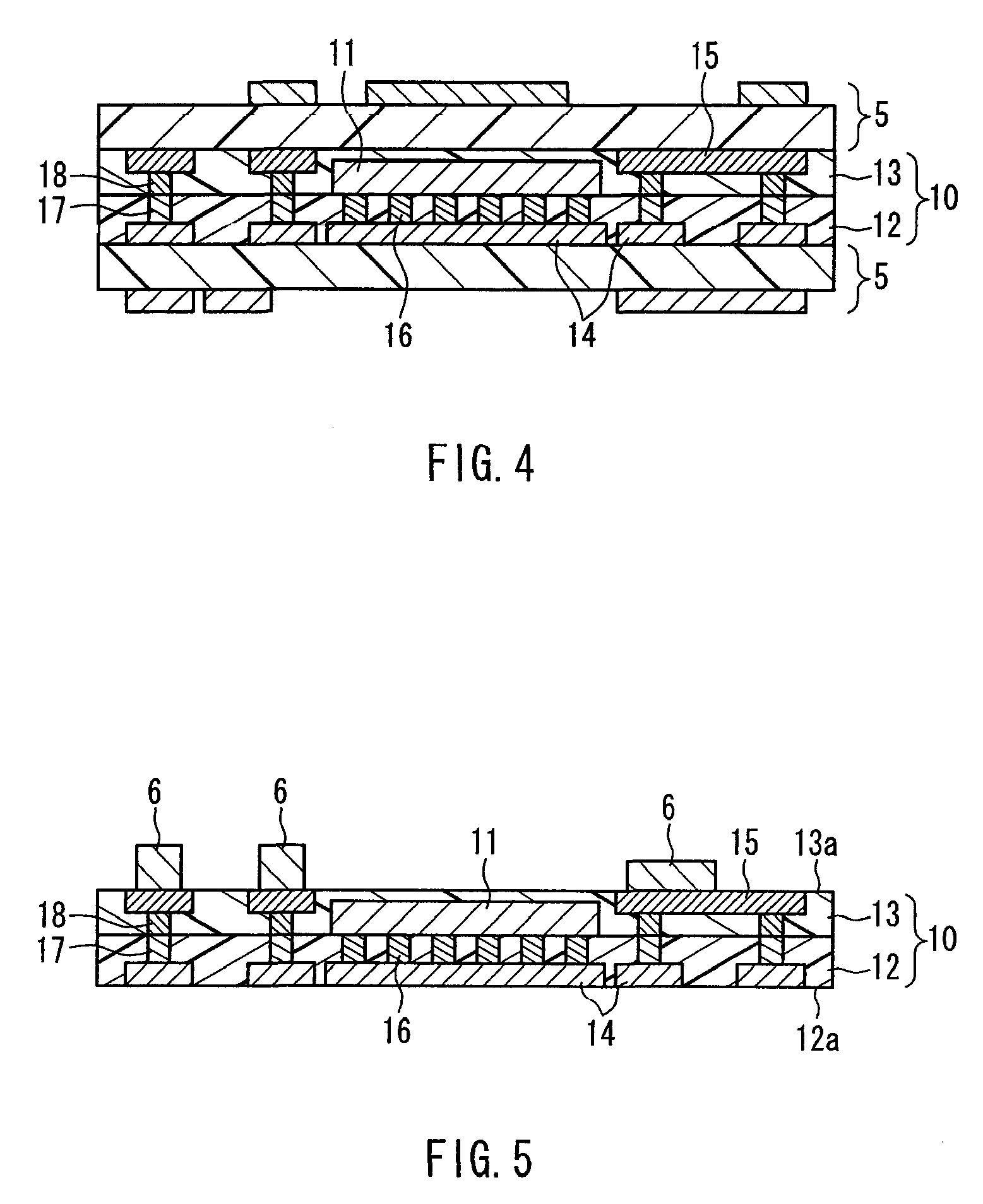 Module having built-in electronic component and method for manufacturing such module