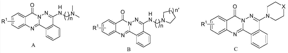 Phthalazino[1,2,b]quinazolin-8-one compound and its preparation method and application in antitumor drugs