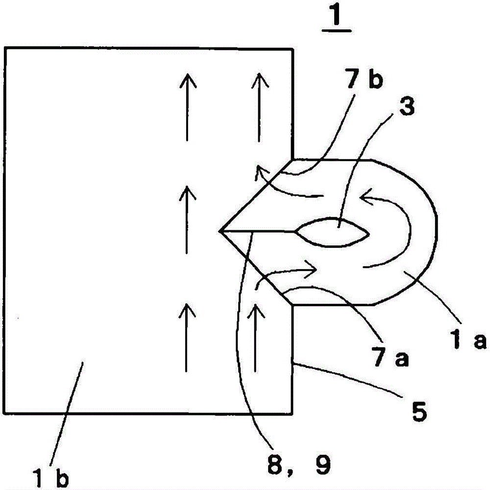 Knitting method of knitted fabric with hole and knitted fabric