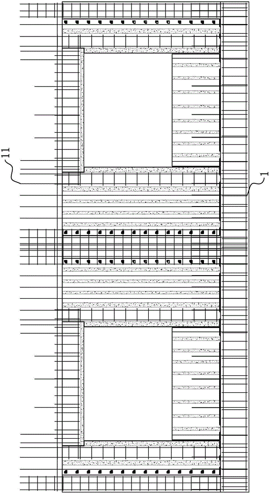 Assembly type concrete wall board, assembly type building and assembly method