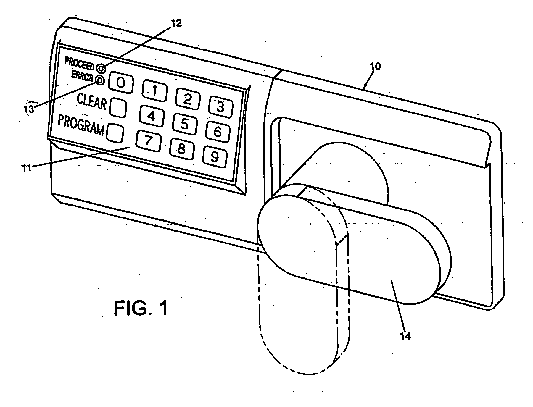 Electronic access control device