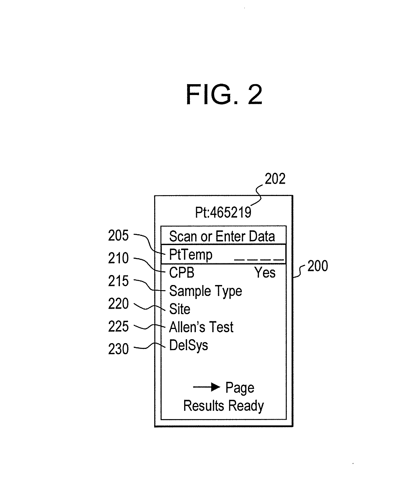 Medical data acquisition and patient management system and method