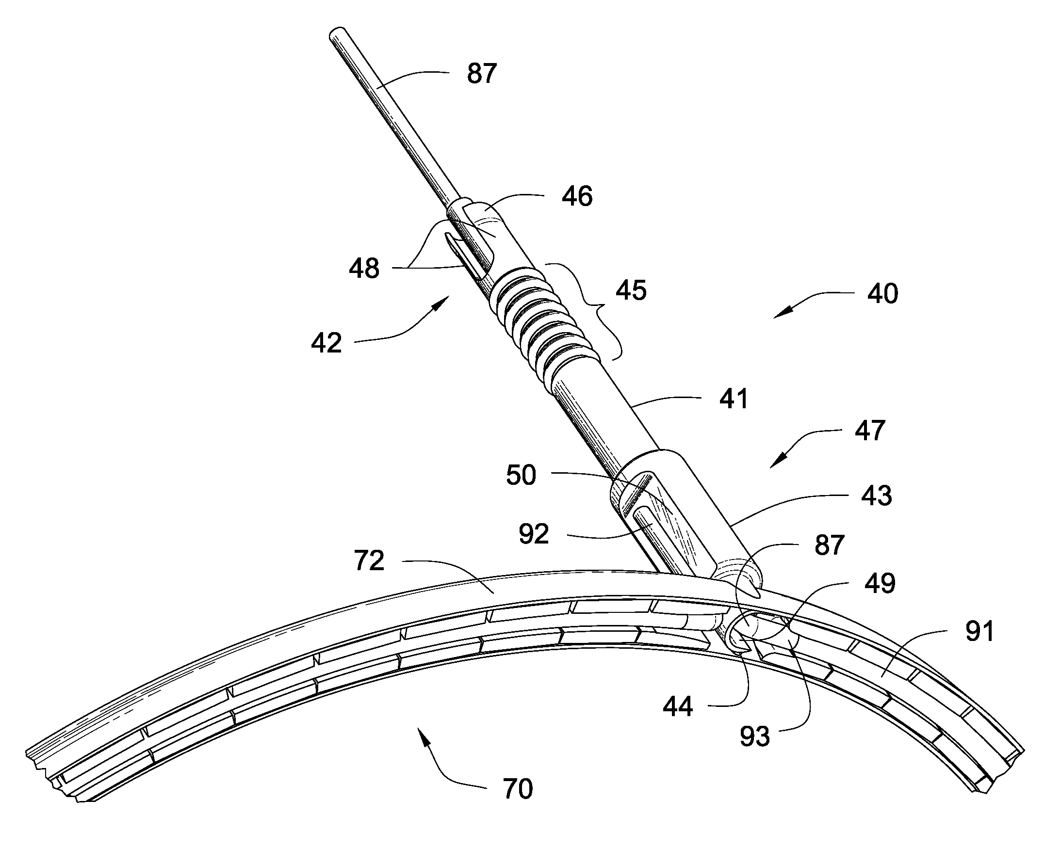 Internal coaxial cable electrical connector for use in downhole tools