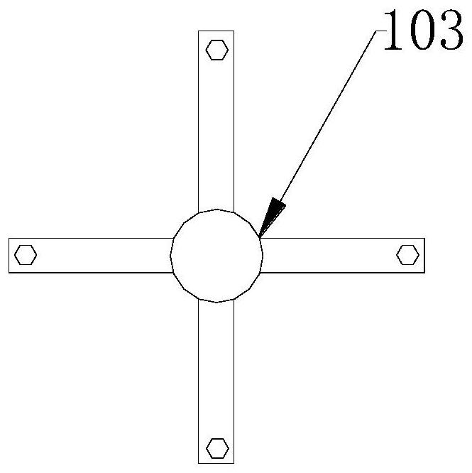 Spare tire hoisting device for truck