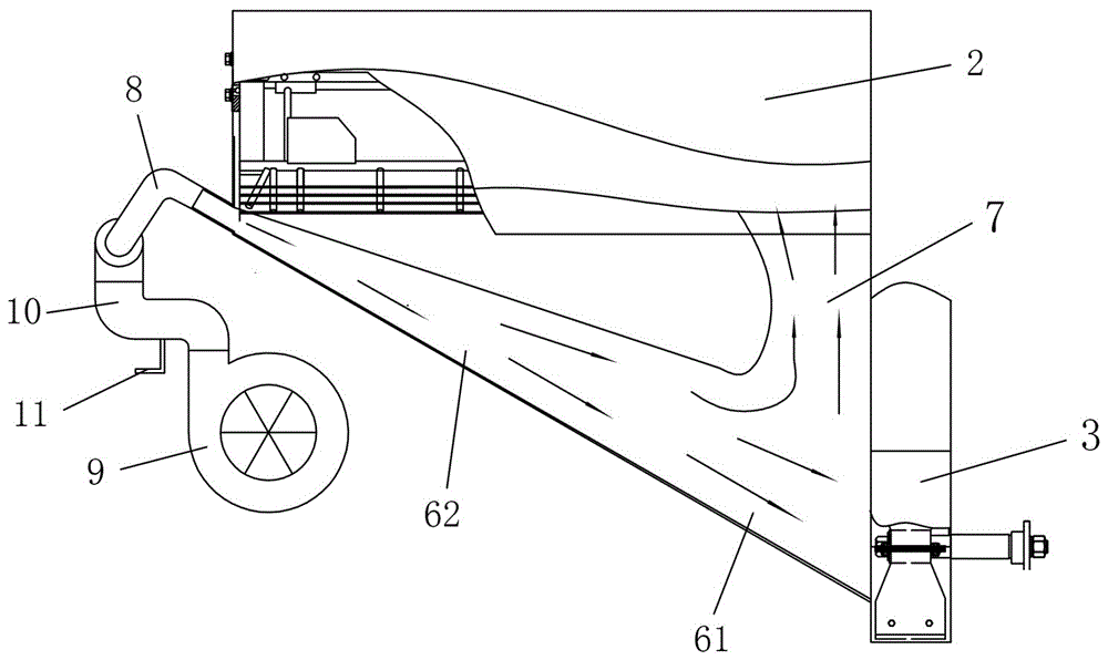 Rice seed production threshing grain-cleaning device