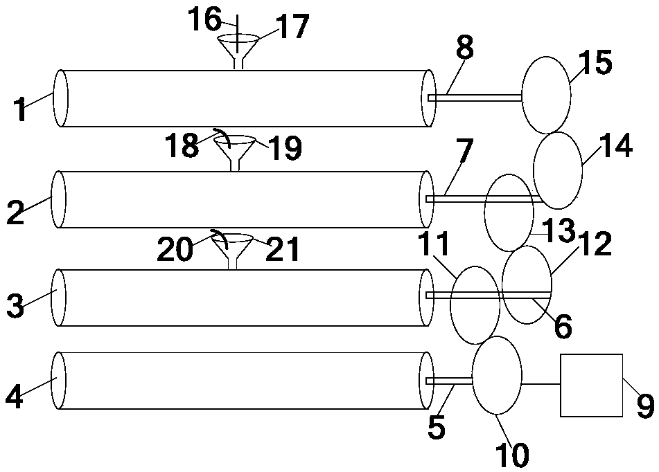 A kind of segment color slub yarn production device and production method