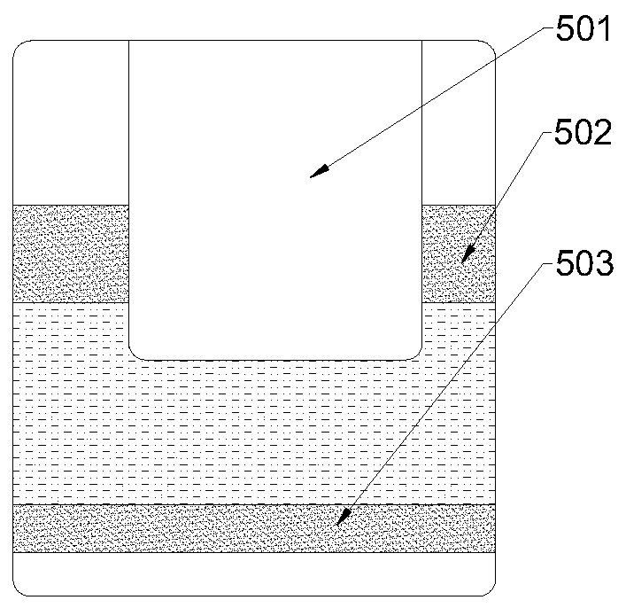 Multidirectional spraying device for garden