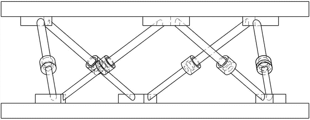 Formation method of satellite distributed load