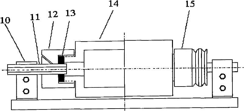 Device for simulating absorption of mainstream smoke by human oral cavity in smoking process