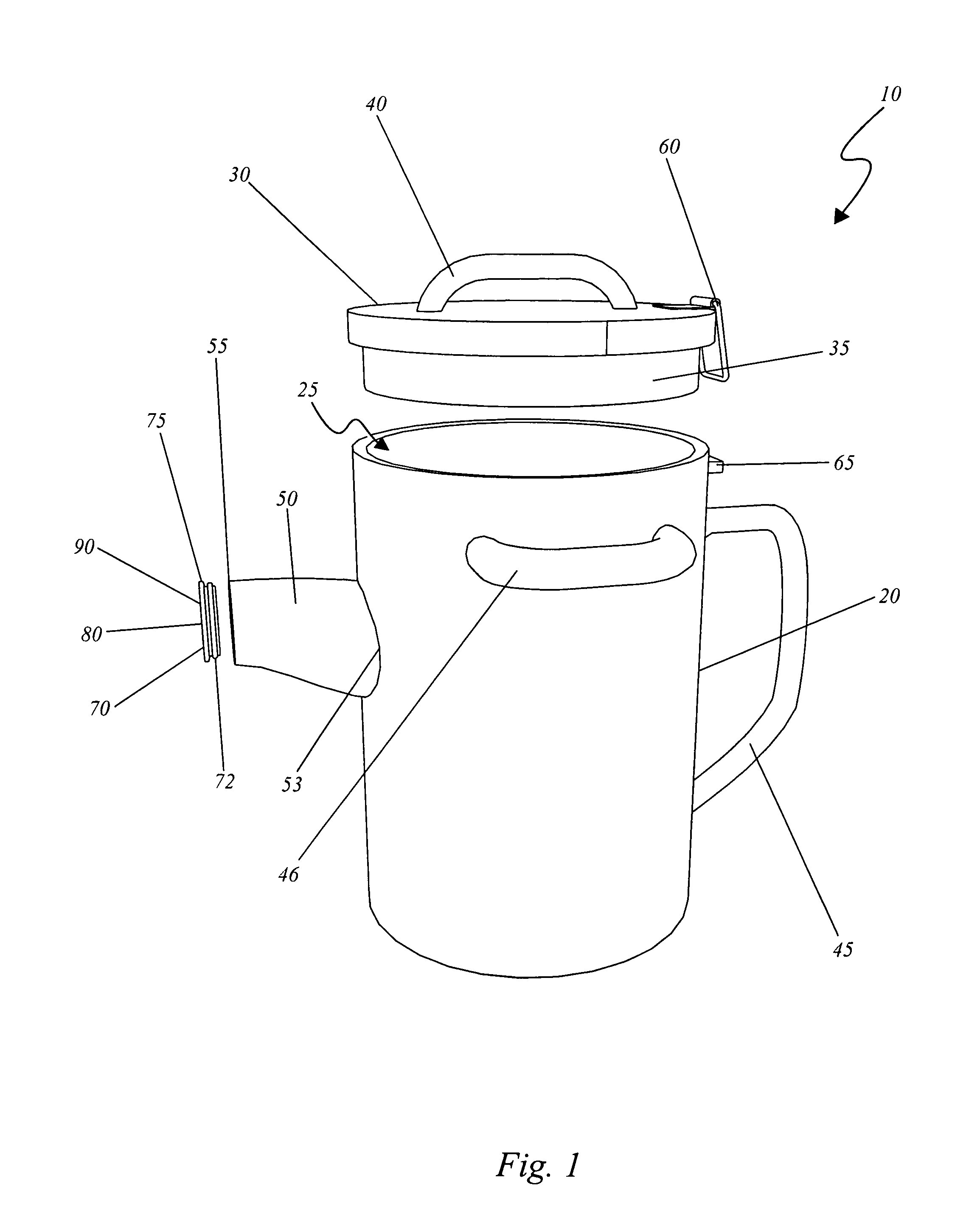 One-step canning kettle and associated method