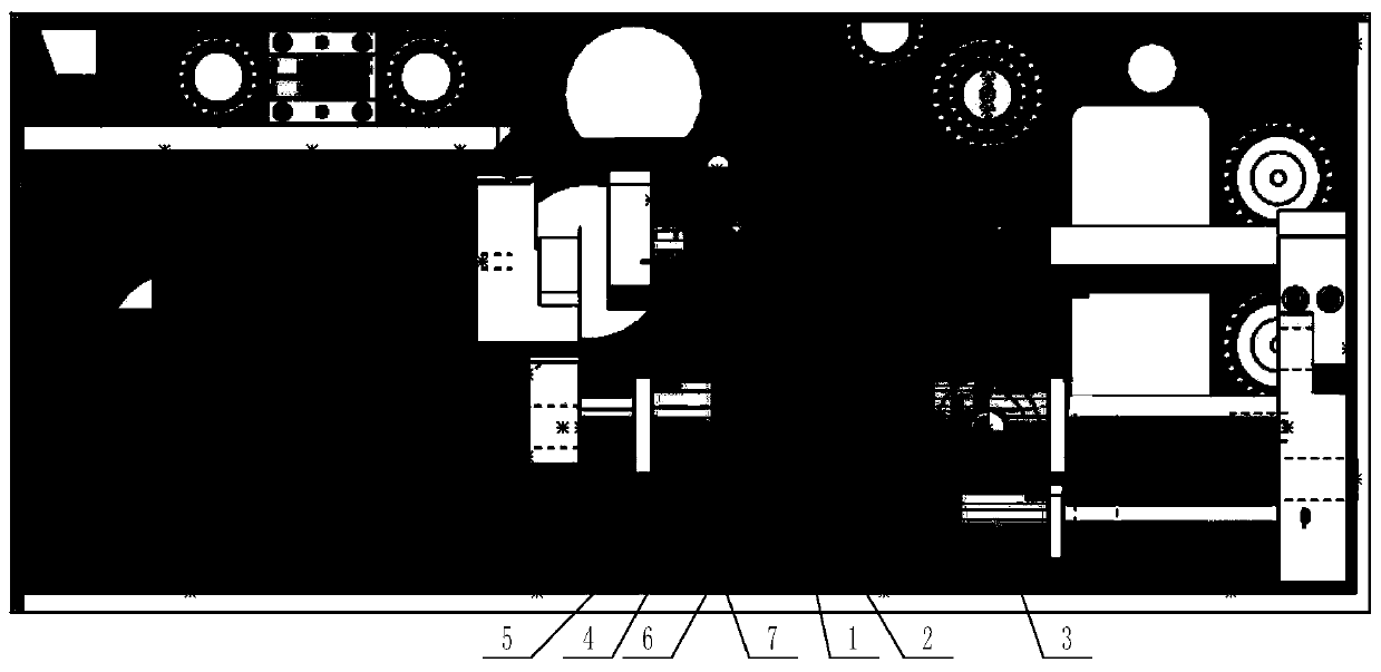 Emission reduction device of cold header