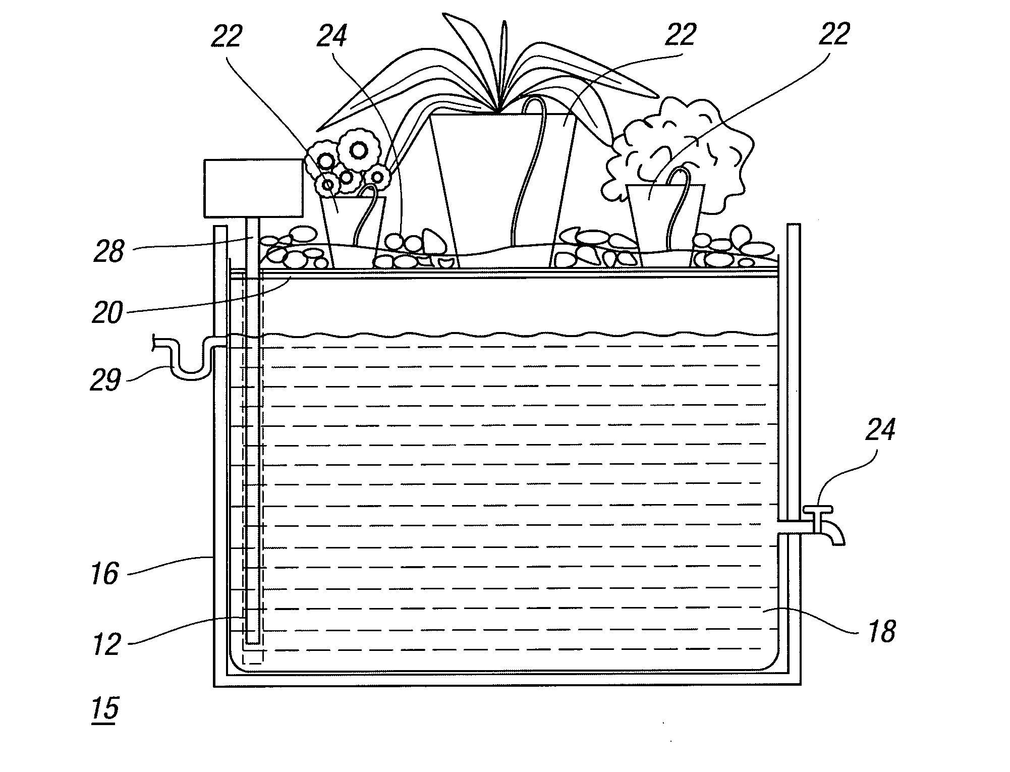 Liquid irrigation system