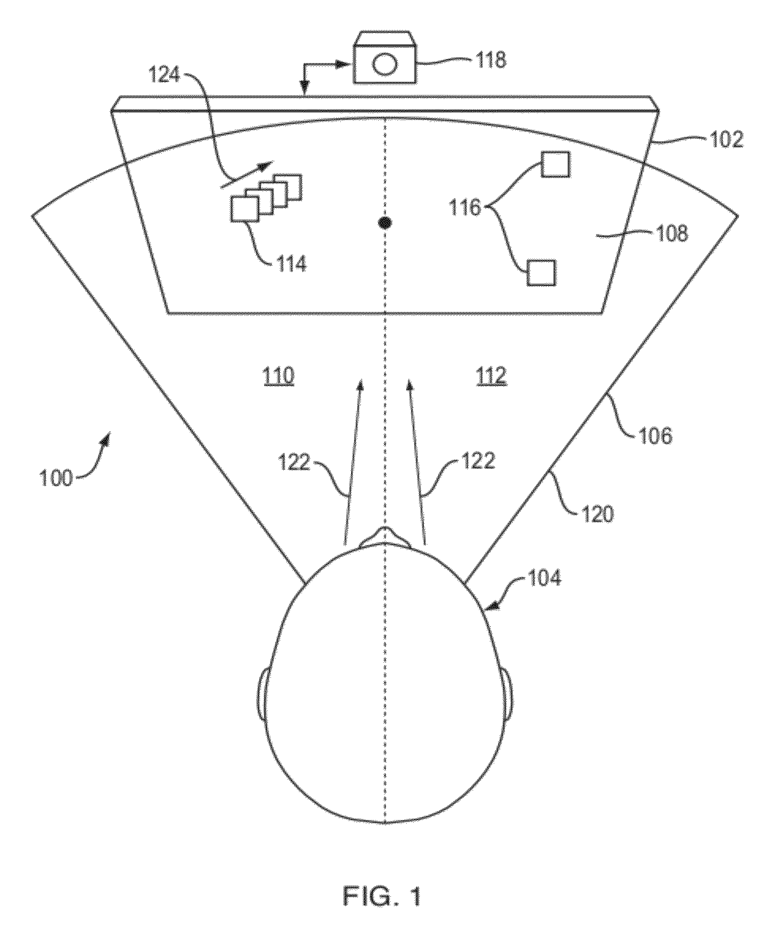 Method and apparatus accounting for independent cognitive capacities in the right vs. left half of vision