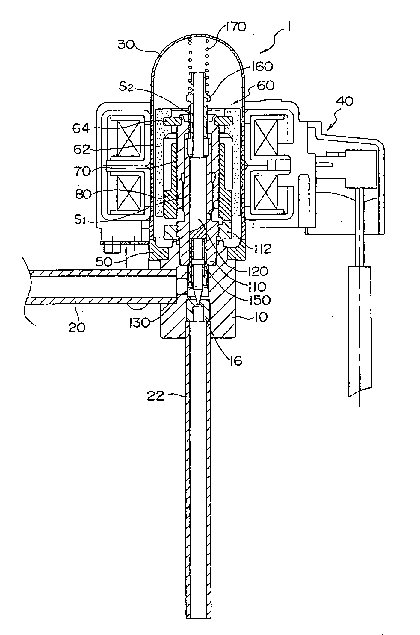 Motor-operated valve
