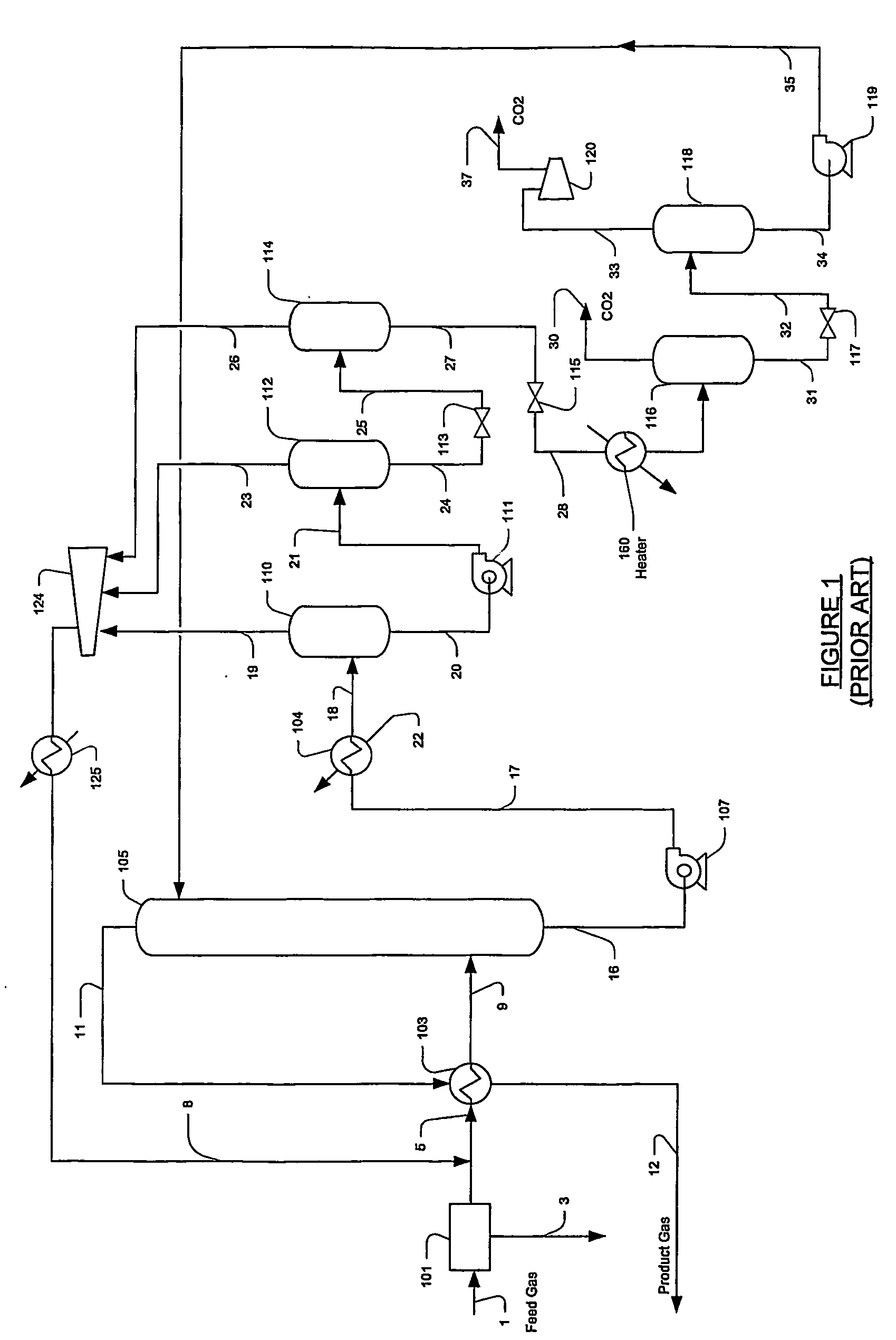 Configurations and methods of acid gas removal